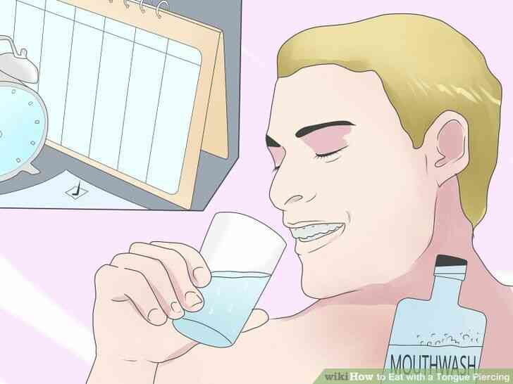 Image intitulée Manger avec un Piercing à la Langue de l
